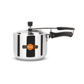 Orange Stainless Steel 3 Litre Pressure Cooker L76124