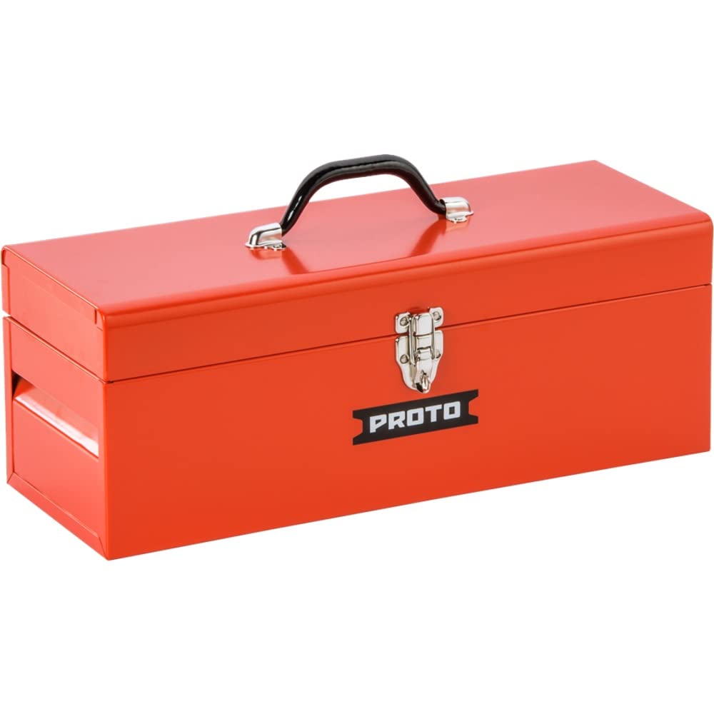 Red 14"L X 6"D X 6-1/2"H Tool Box F7500