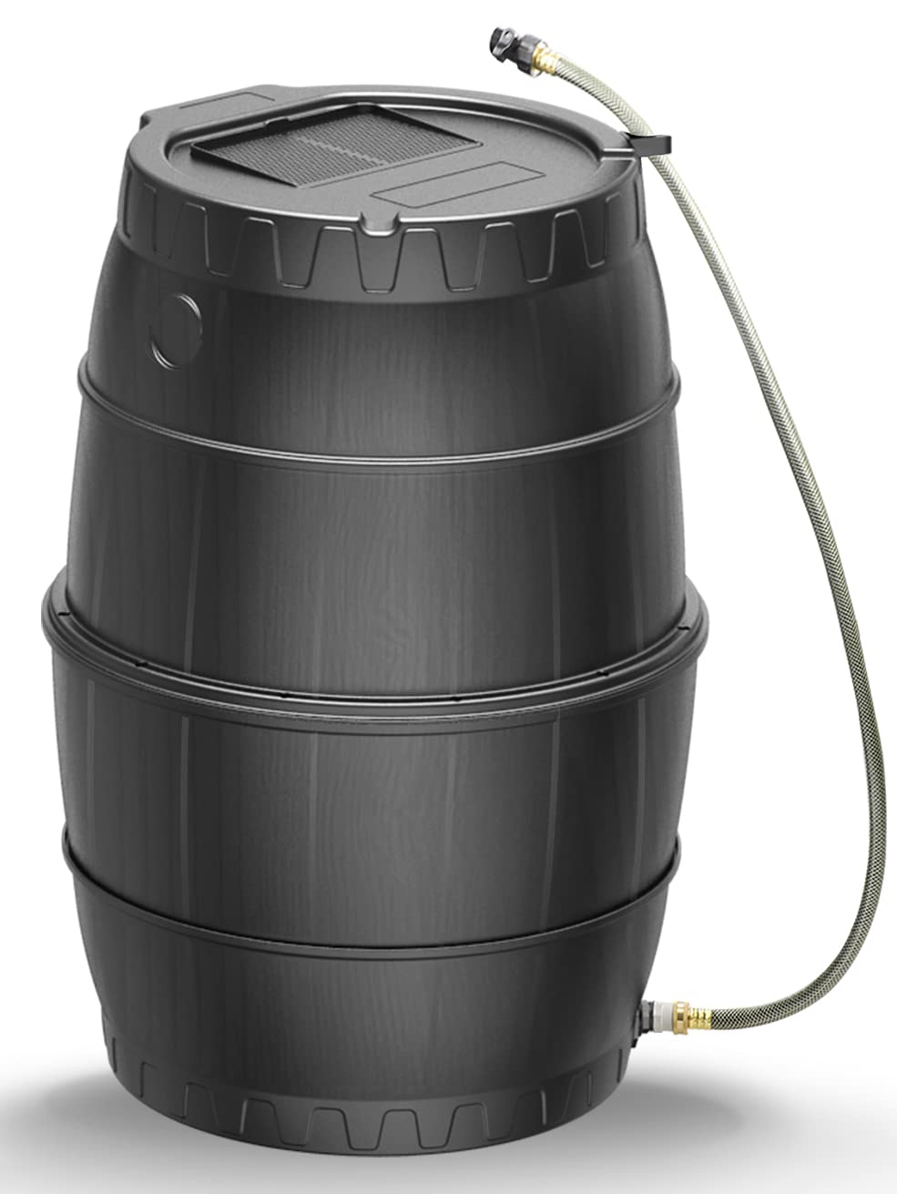 50 Gallon BPA Free Rainwater Collection Barrel with Water Diverter S5610