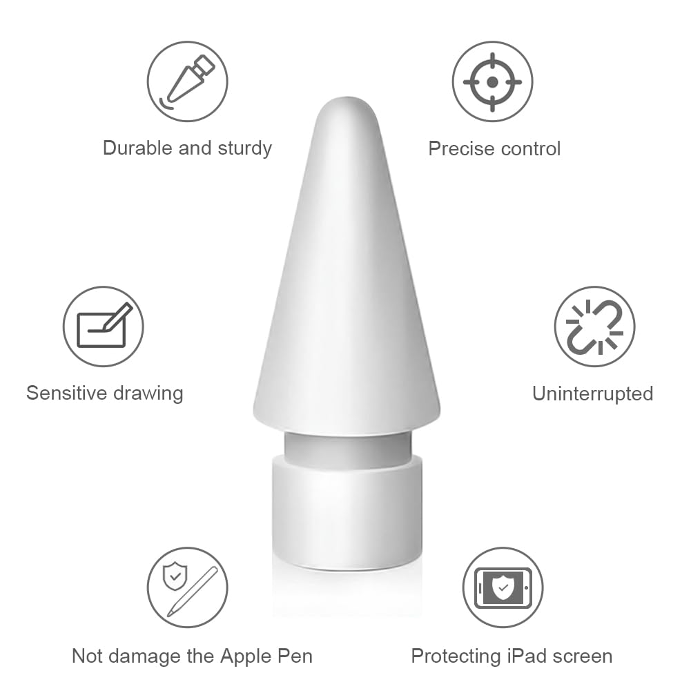 Replacement Tips for Apple Pencil 6 Pack O646190