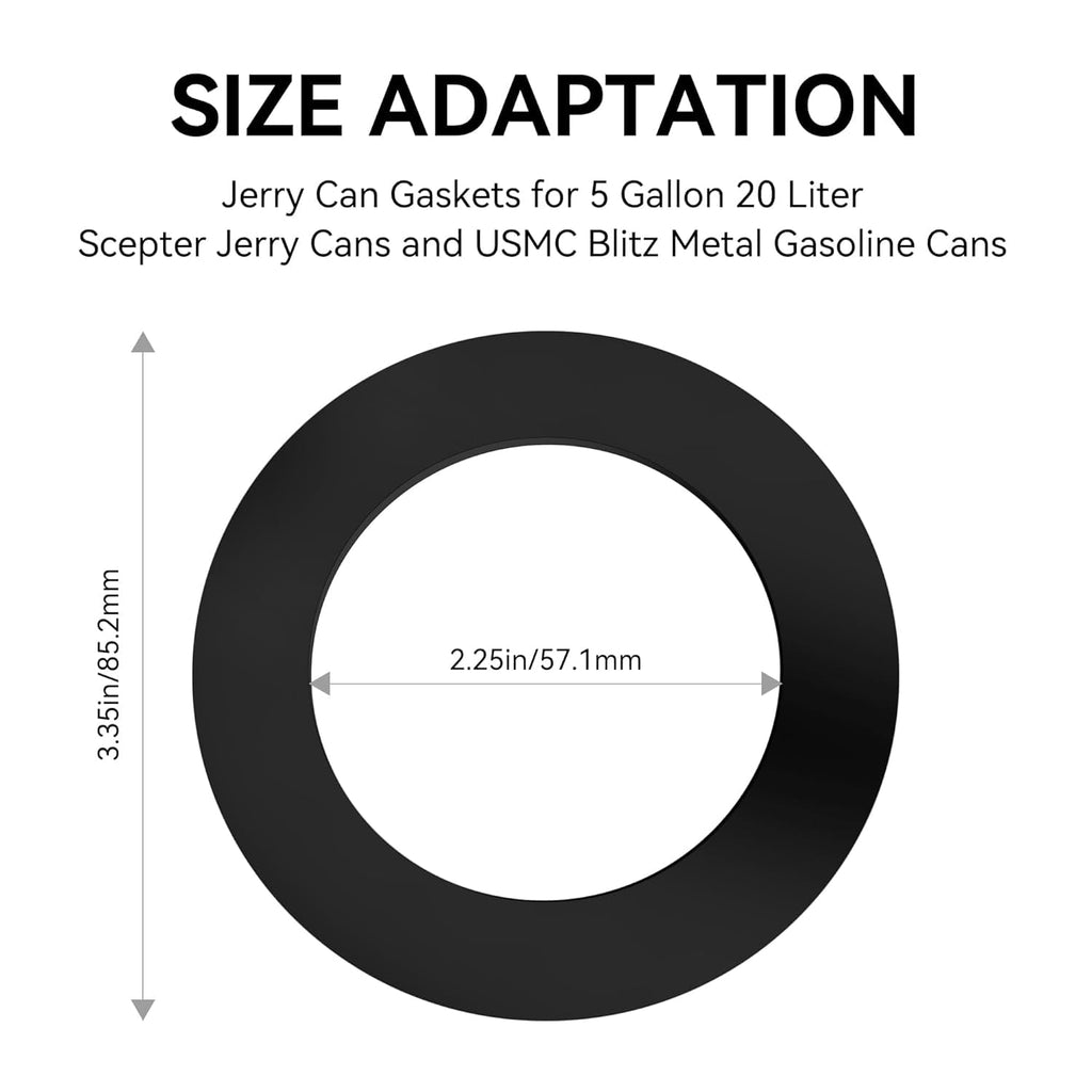 8 Pack Jerry Can Gaskets W905022
