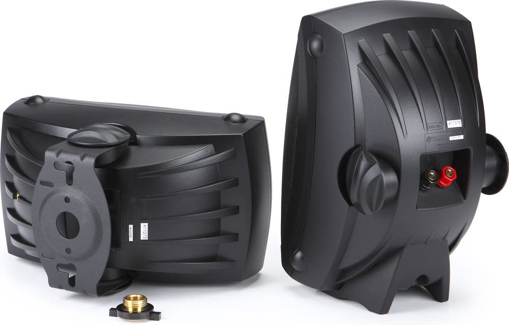 2-Way Indoor/Outdoor Speakers Pair Black B897