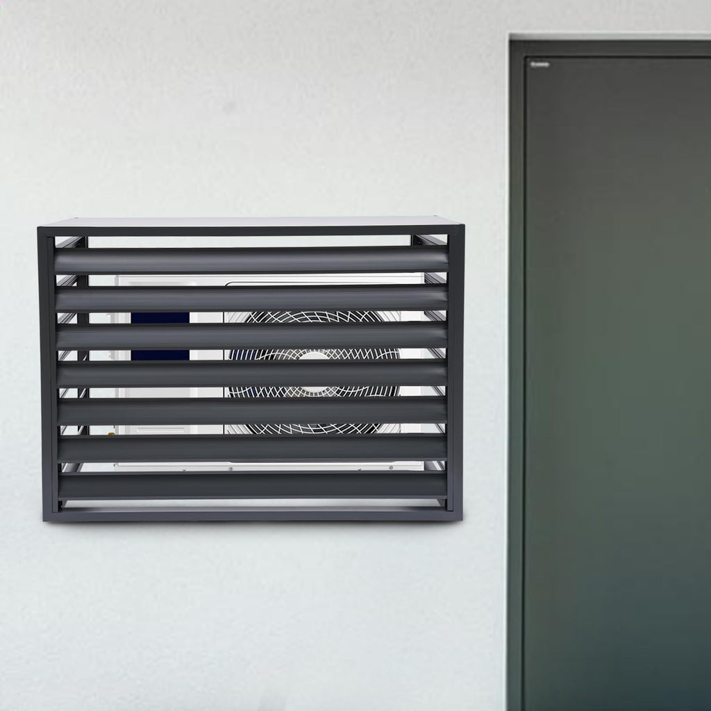 43x23x31 Inch Aluminum Alloy Air Conditioner Fence Screen O433209