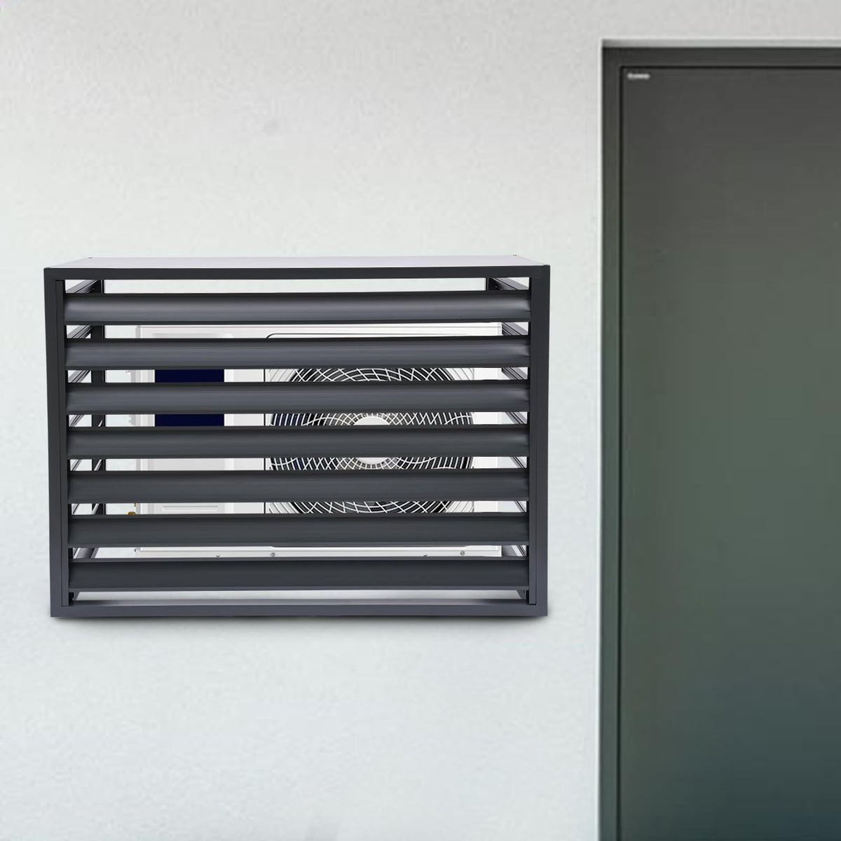 43x23x31 Inch Aluminum Alloy Air Conditioner Fence Screen O433209