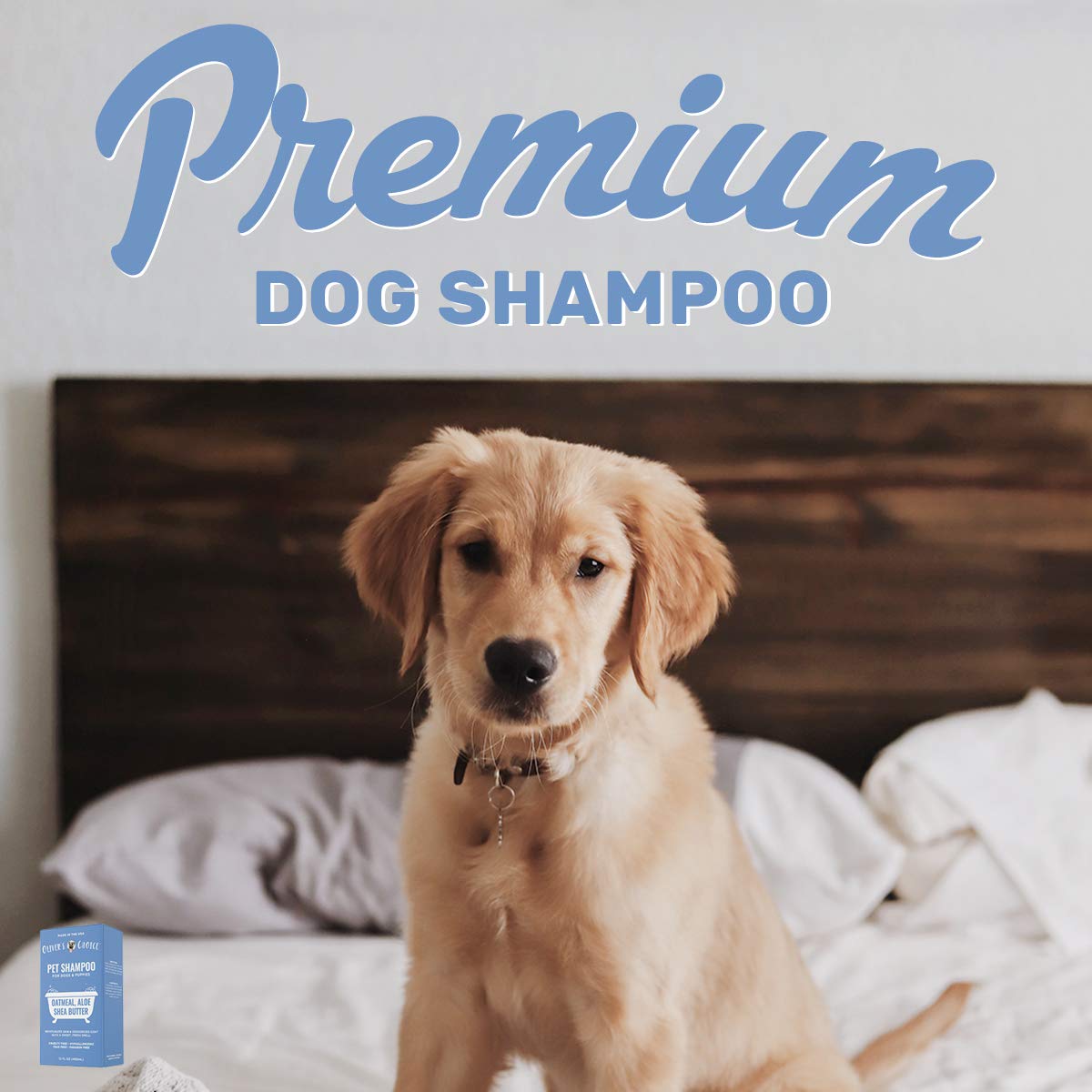 Oatmeal Aloe Shea Butter Dog Shampoo 14 fl. oz K404445