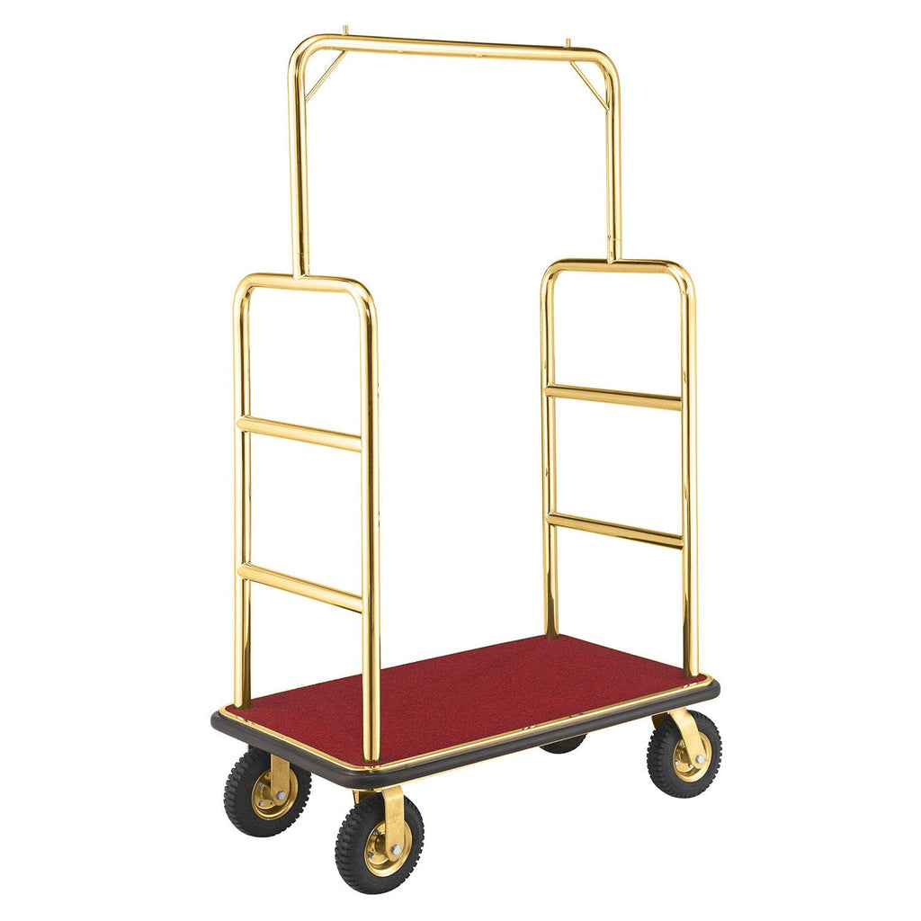 Gold Stainless Steel Bellman Cart T401698