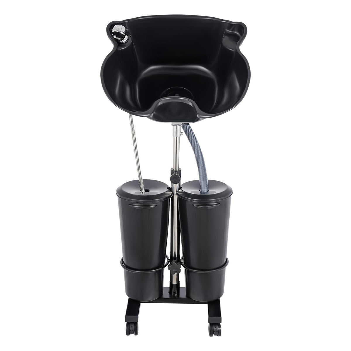 Portable Shampoo Bowl with Electric Pump and 2 Buckets E2585
