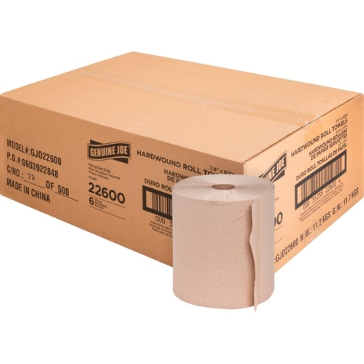 Hardwound Roll Towels Pack of 6 E1846