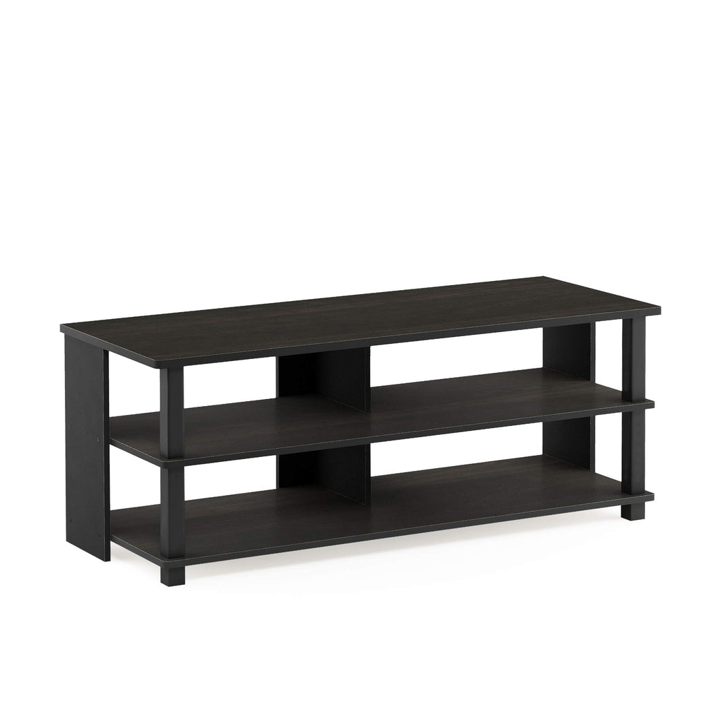 Espresso TV Stand with Open Shelf up to 48 Inch V7558