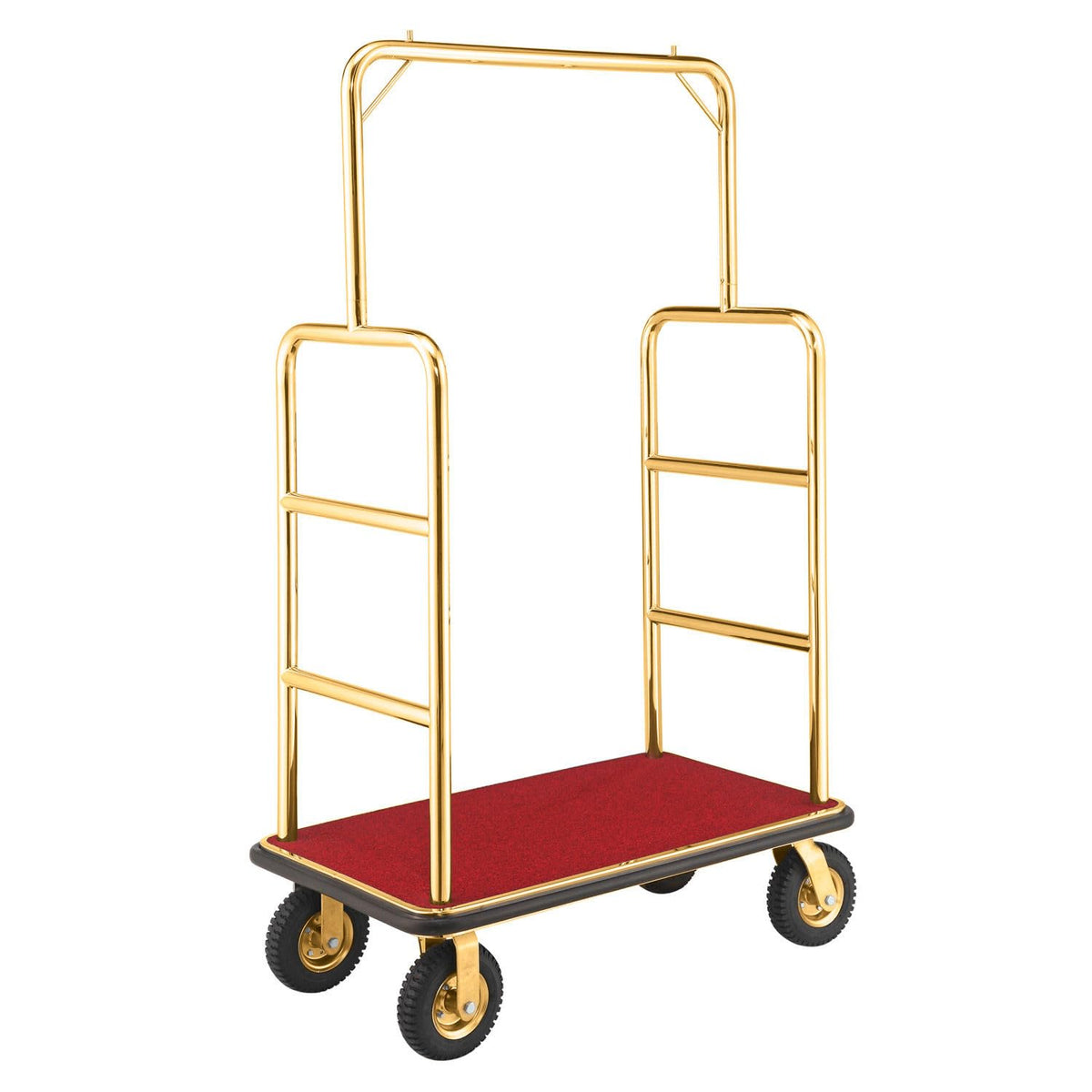 Gold Stainless Steel Bellman Cart T401698