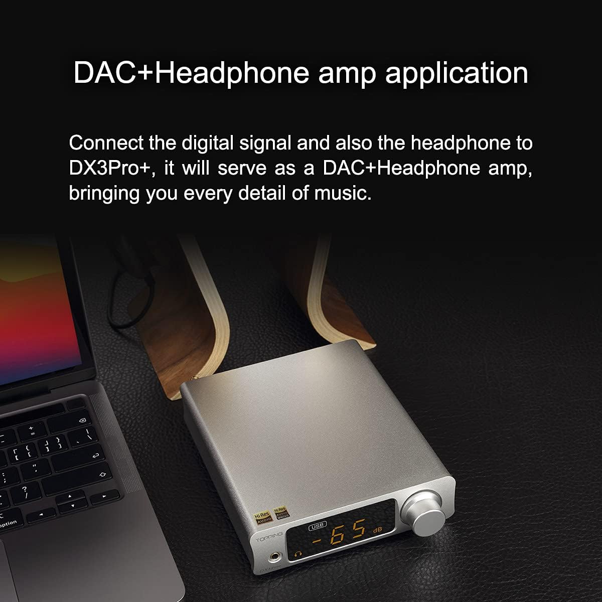 Hi-Res Audio DAC & Headphone Amplifier Z1646