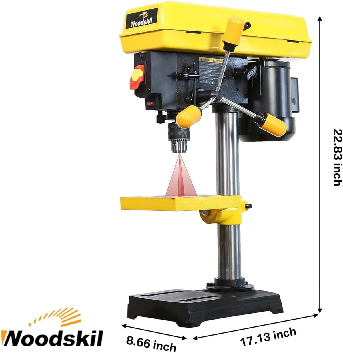 8-Inch 5-Speed Benchtop Drill Press W22180