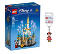 Mini Disney Castle Building Kit + Minnie Mouse Keychain Gift Set M6615