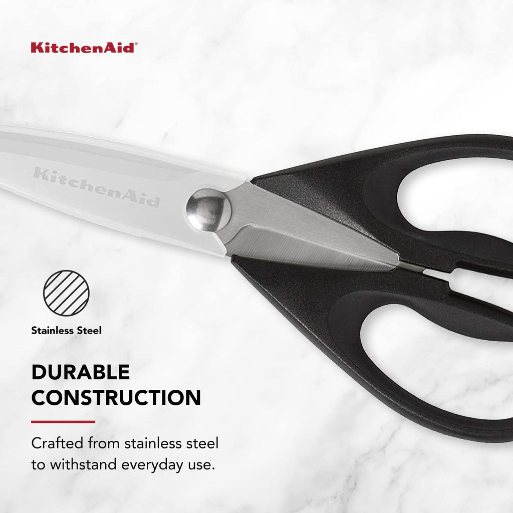 Black Stainless Steel Kitchen Shears T3858