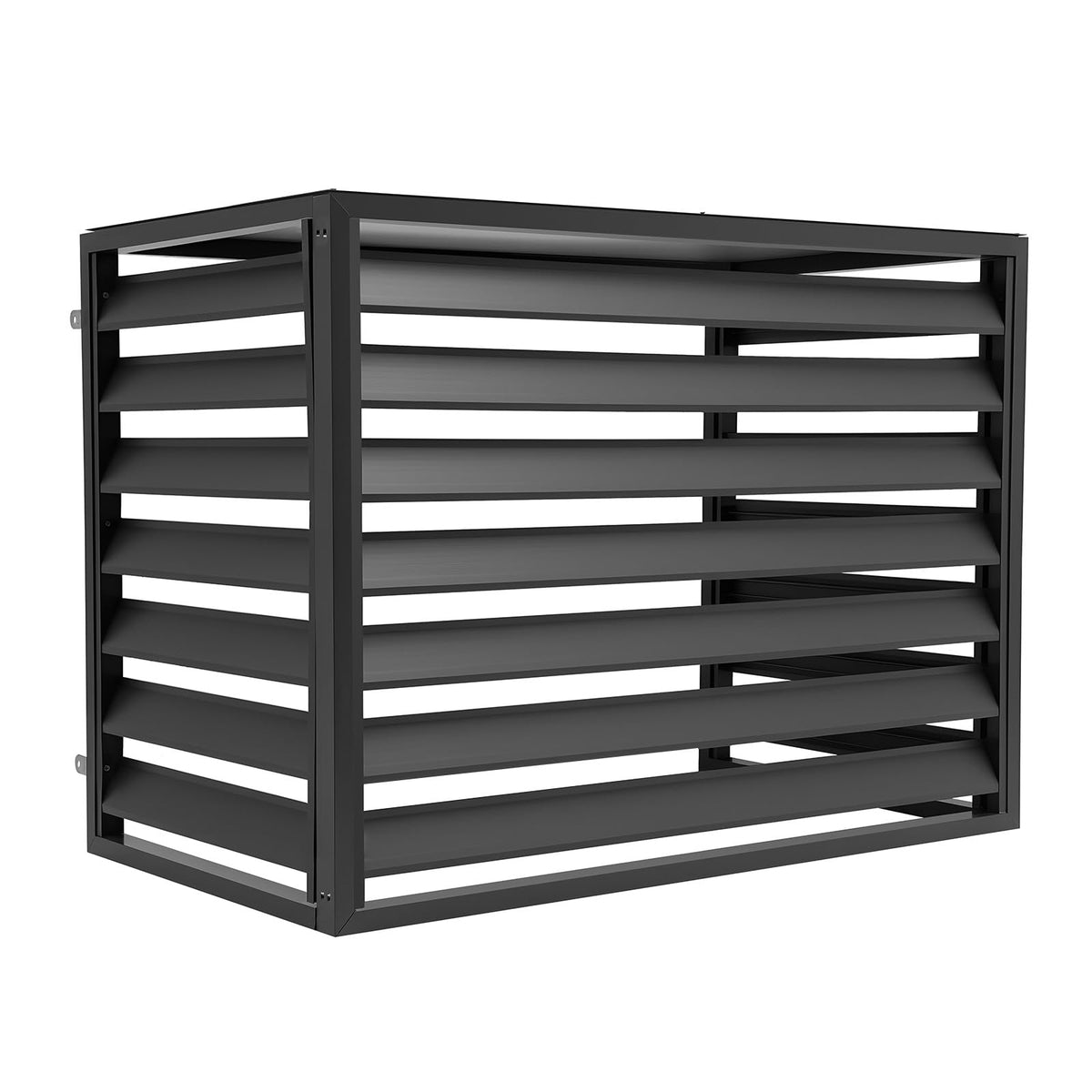 43x23x31 Inch Aluminum Alloy Air Conditioner Fence Screen O433209