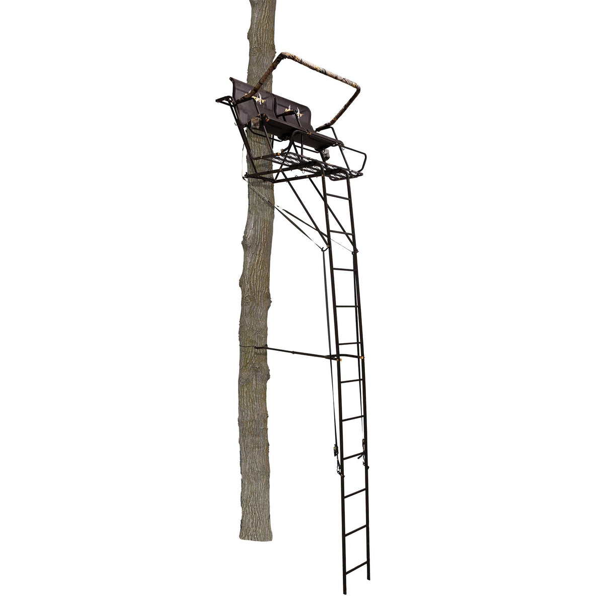 Hunting Deer Ladder Stand 20 ft with Blind Kit X54985