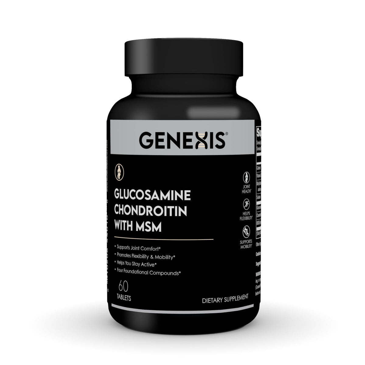 Glucosamine Chondroitin with MSM 60 Tablets K475405