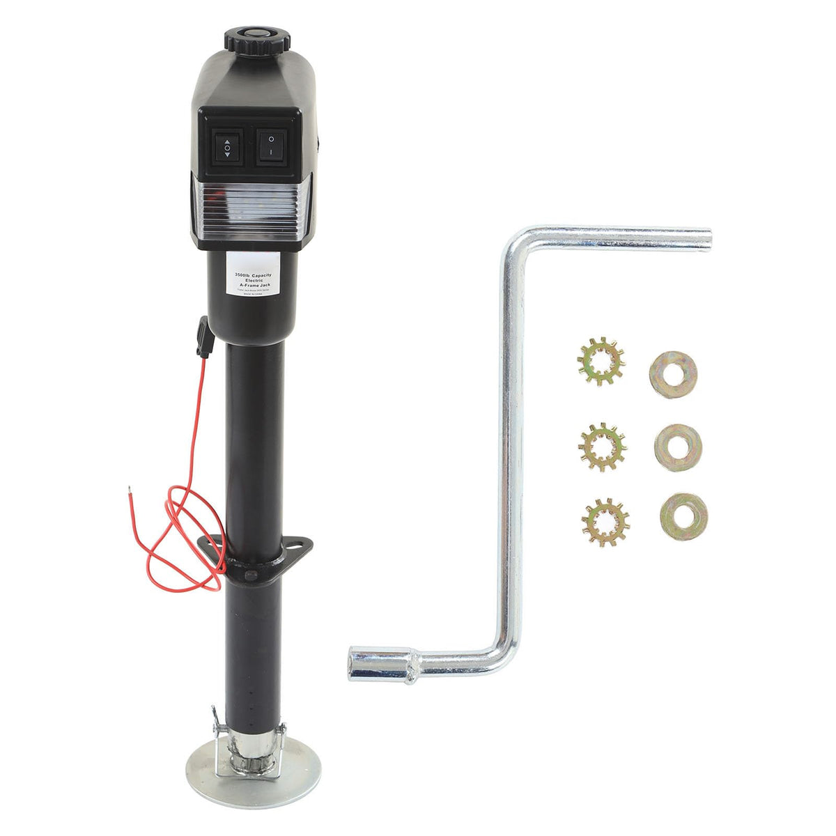 Electric Trailer Jack 3500lbs Heavy Steel L349