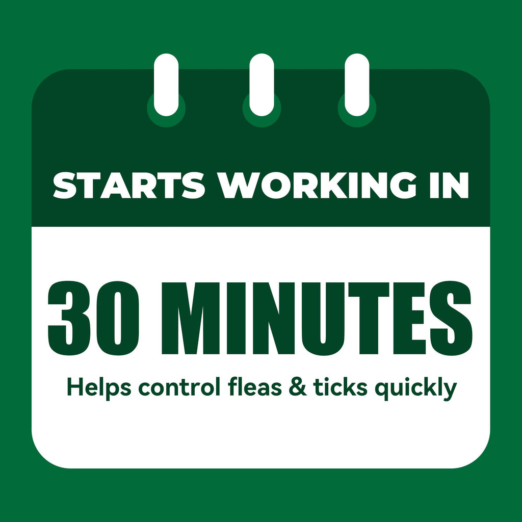 Flea and Tick Chews for Dogs 7.5 mg Soft Chews 30 Count Z356