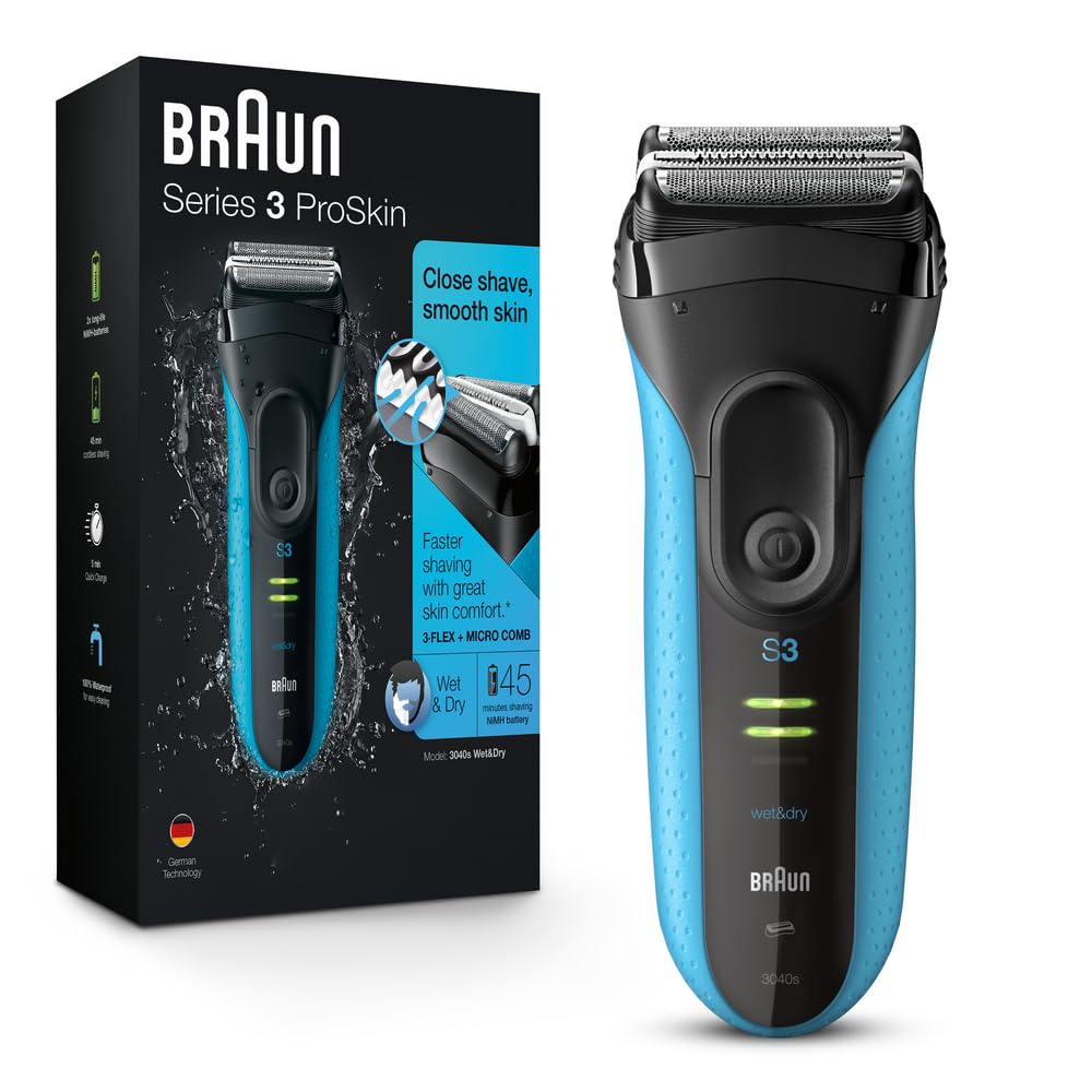 Electric Series 3 Wet & Dry Foil Shaver with Precision Trimmer E31277