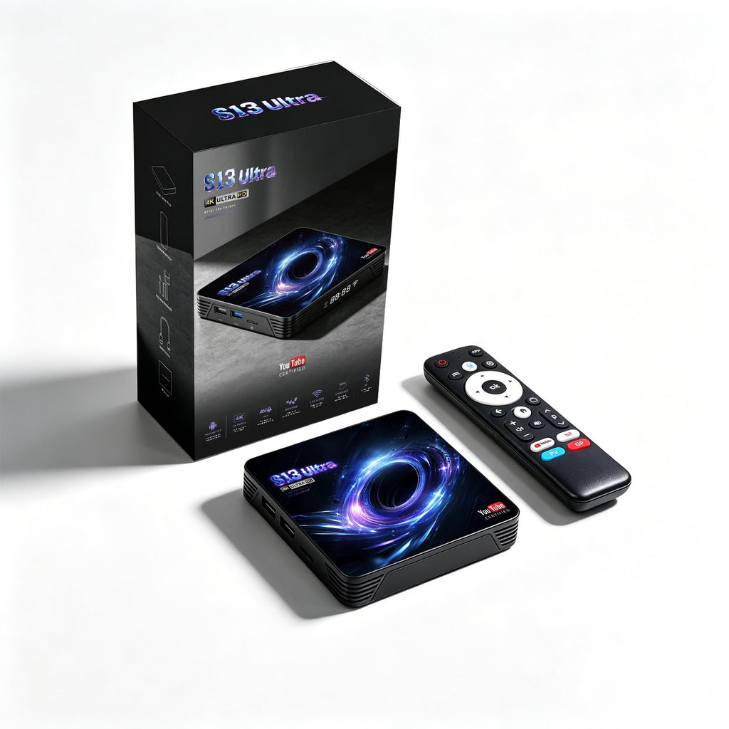 Android TV Box 4K Streaming Device S3773