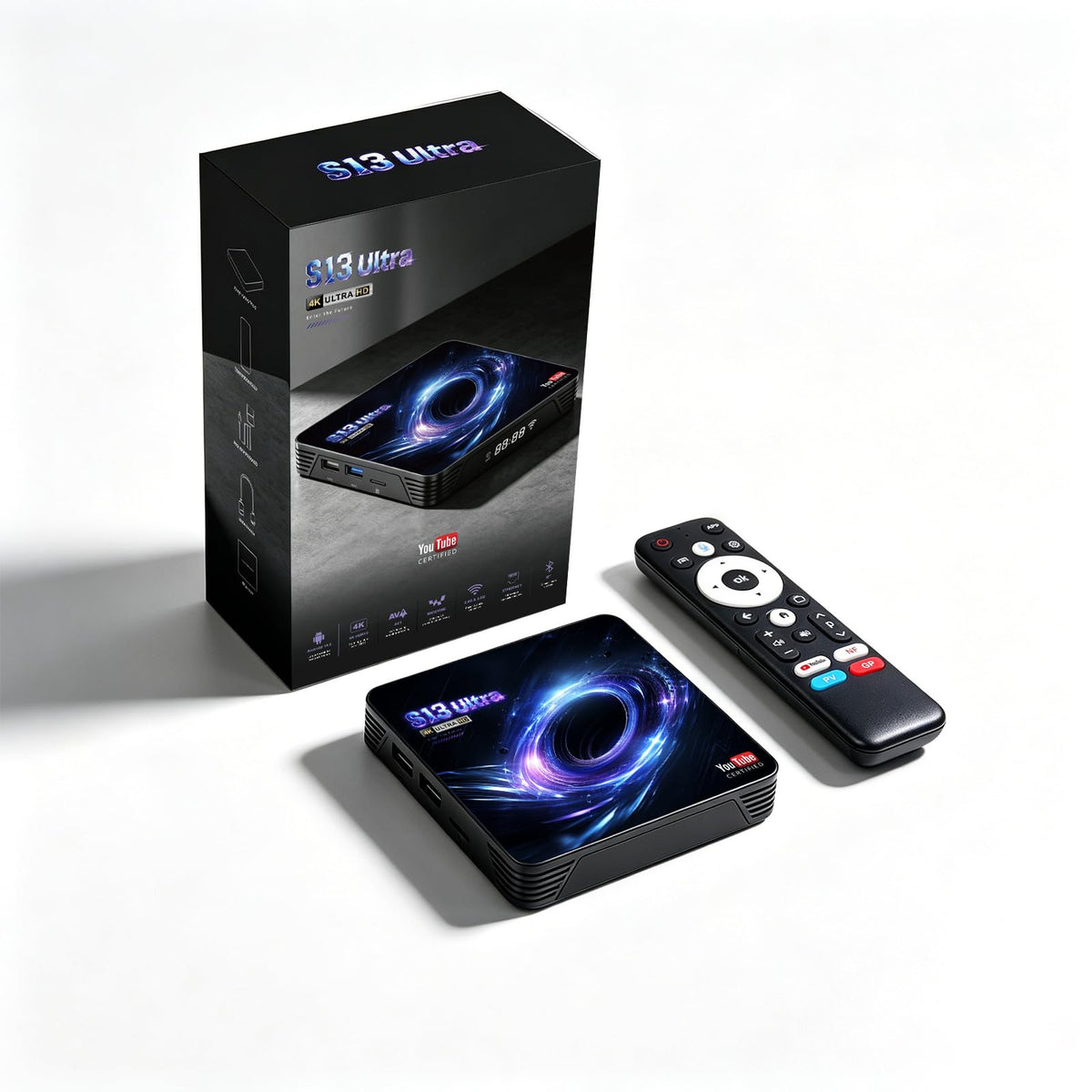 Android TV Box 4K Streaming Device S3773