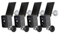 2K Wireless Outdoor Security Cameras 4 Pack G419