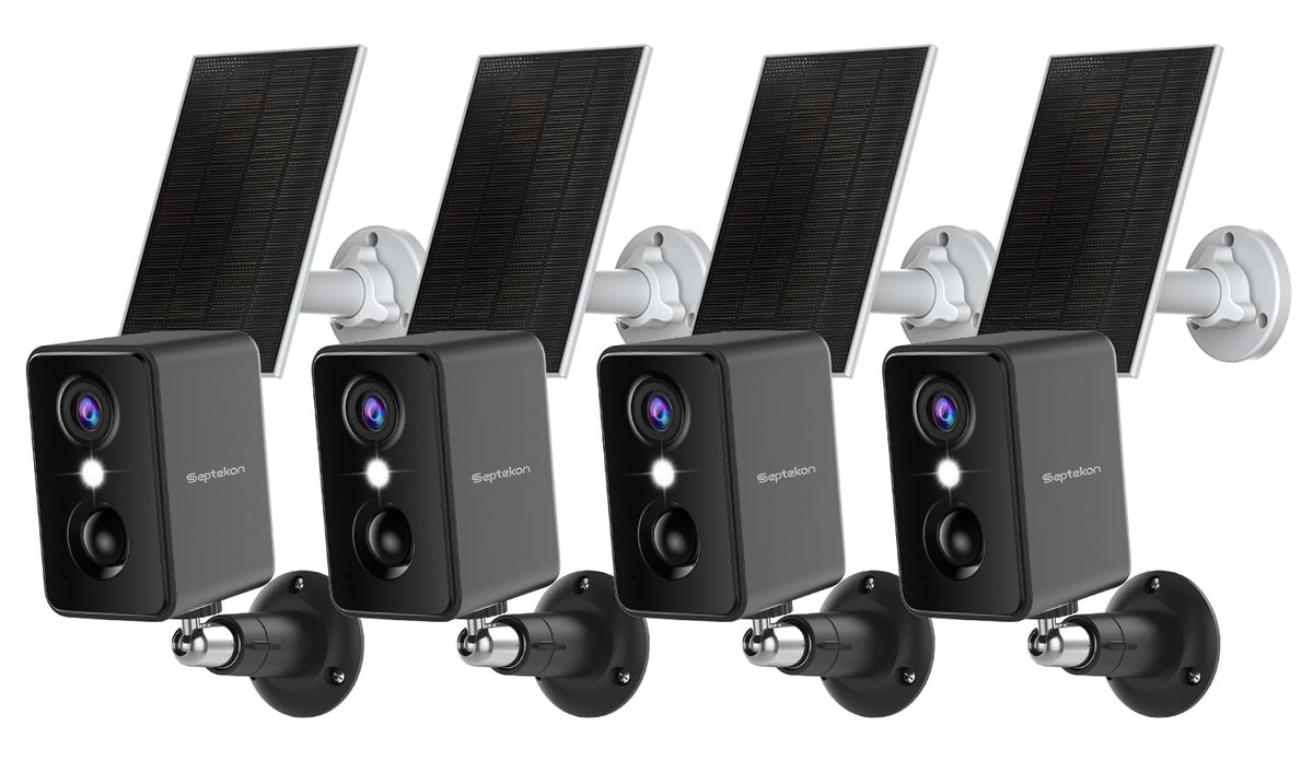 2K Wireless Outdoor Security Cameras 4 Pack G419
