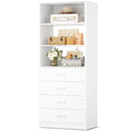 Wood Closet Organizer with 4 Drawers F49096