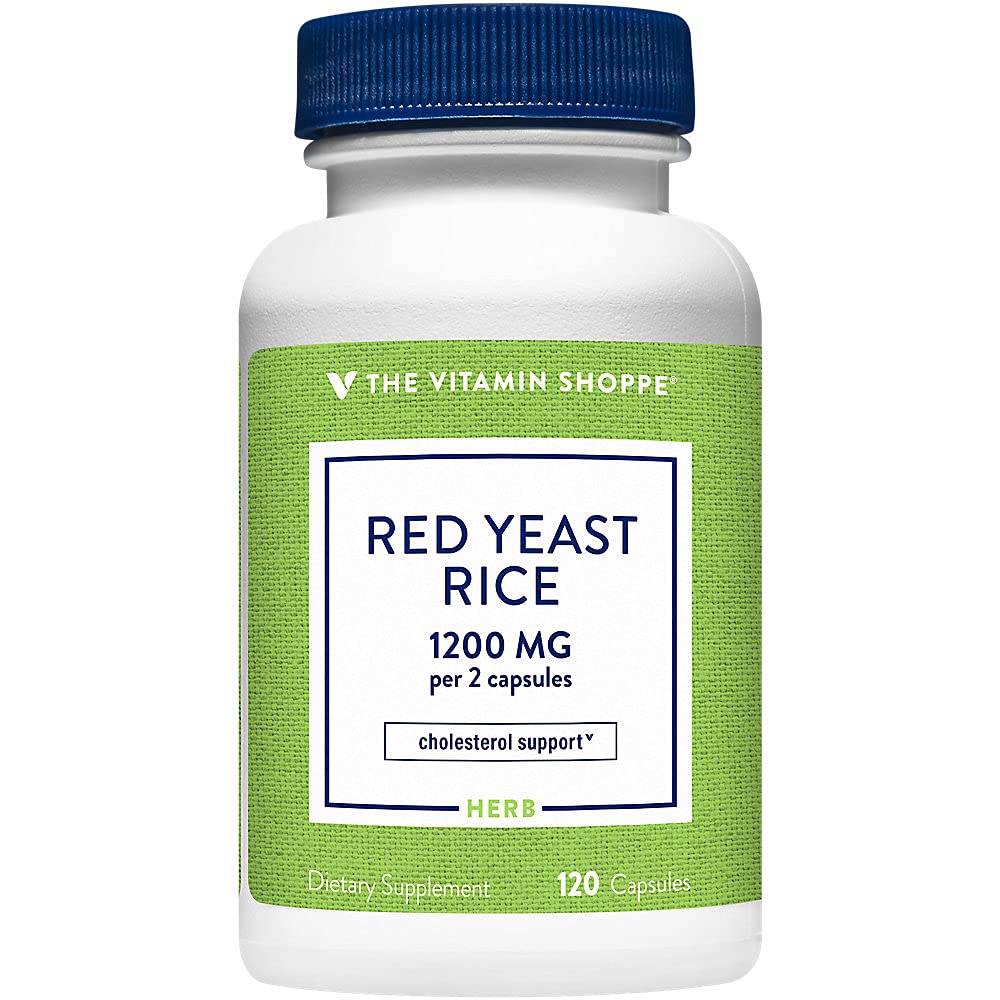 Red Yeast Rice 1200 MG 120 Capsules Q3073