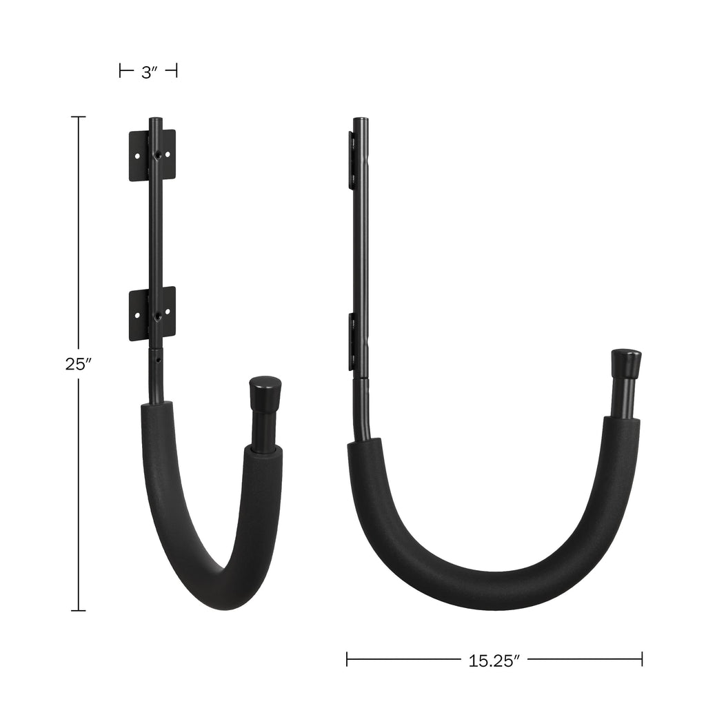 2-Pack Kayak Storage Hook Sets Wall Mount Hangers 100lb Capacity I121