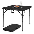 34" Black Folding Card Table I416