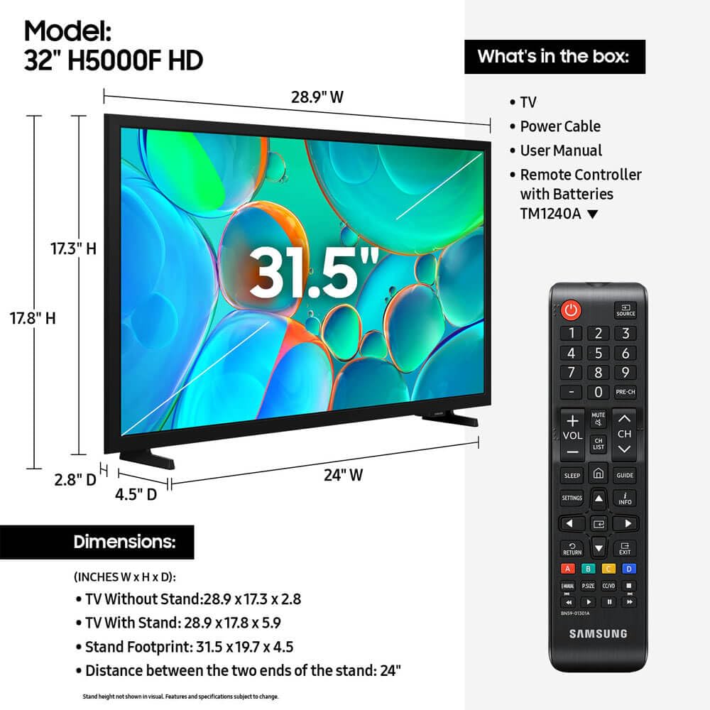 32 inch HD Smart LED TV V699955