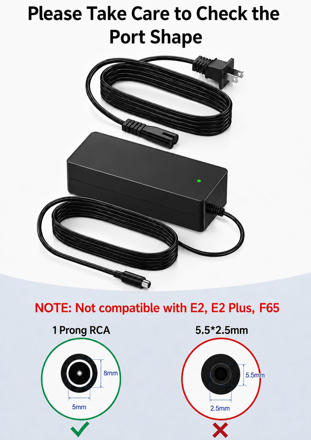 42V 1.7A Charger for Electric Scooter H1672