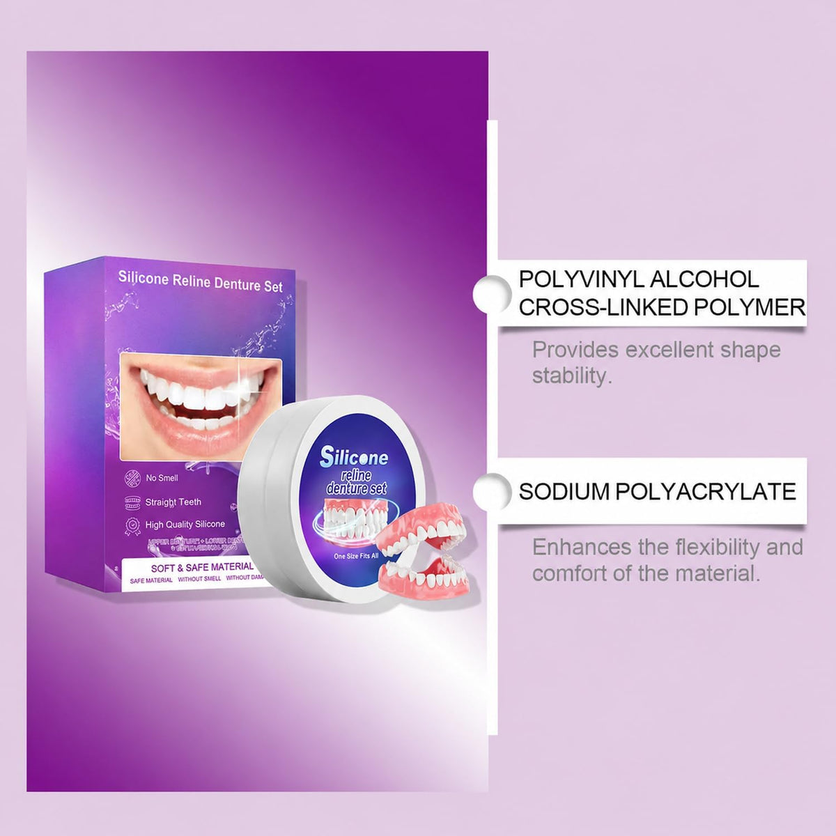 Silicone Denture Reline Kit R9184