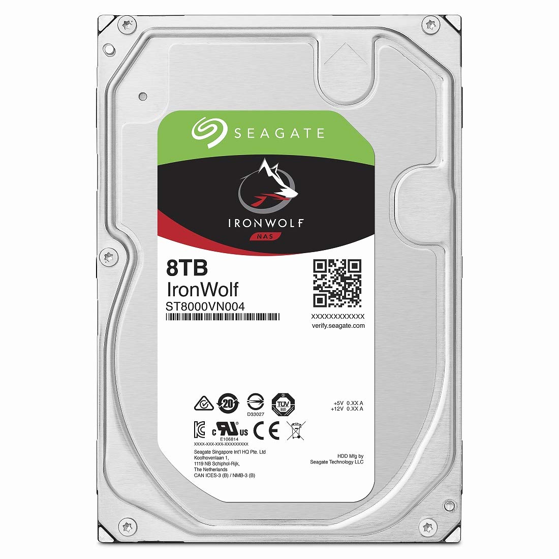 8TB NAS Internal Hard Drive HDD 3.5 Inch SATA 7200 RPM T587524