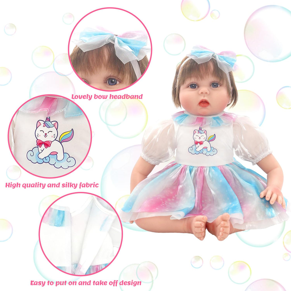 2 Sets Doll Clothes for 20-22 Inch Dolls W3292