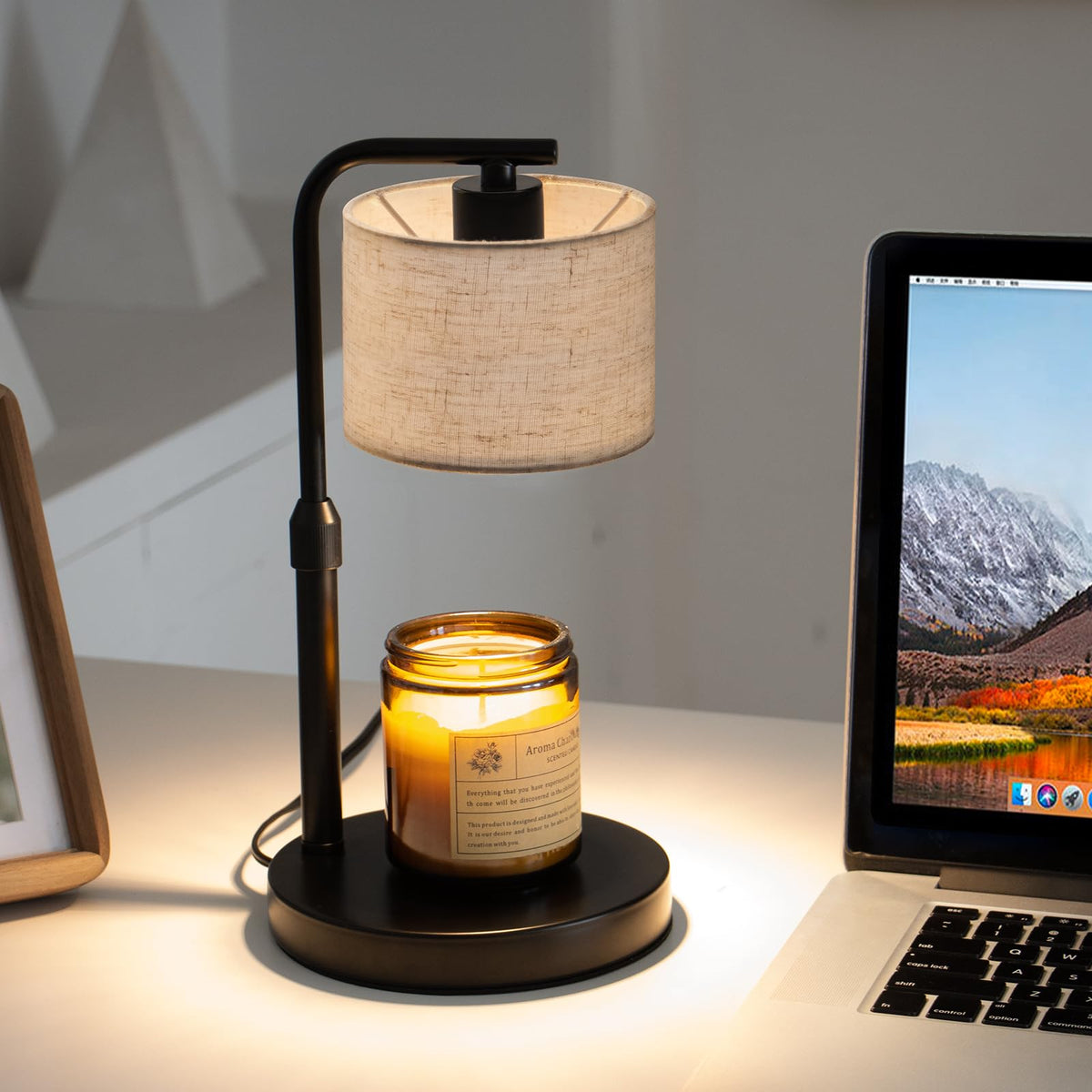 Dimmable Candle Warmer Lamp with Timer S842712