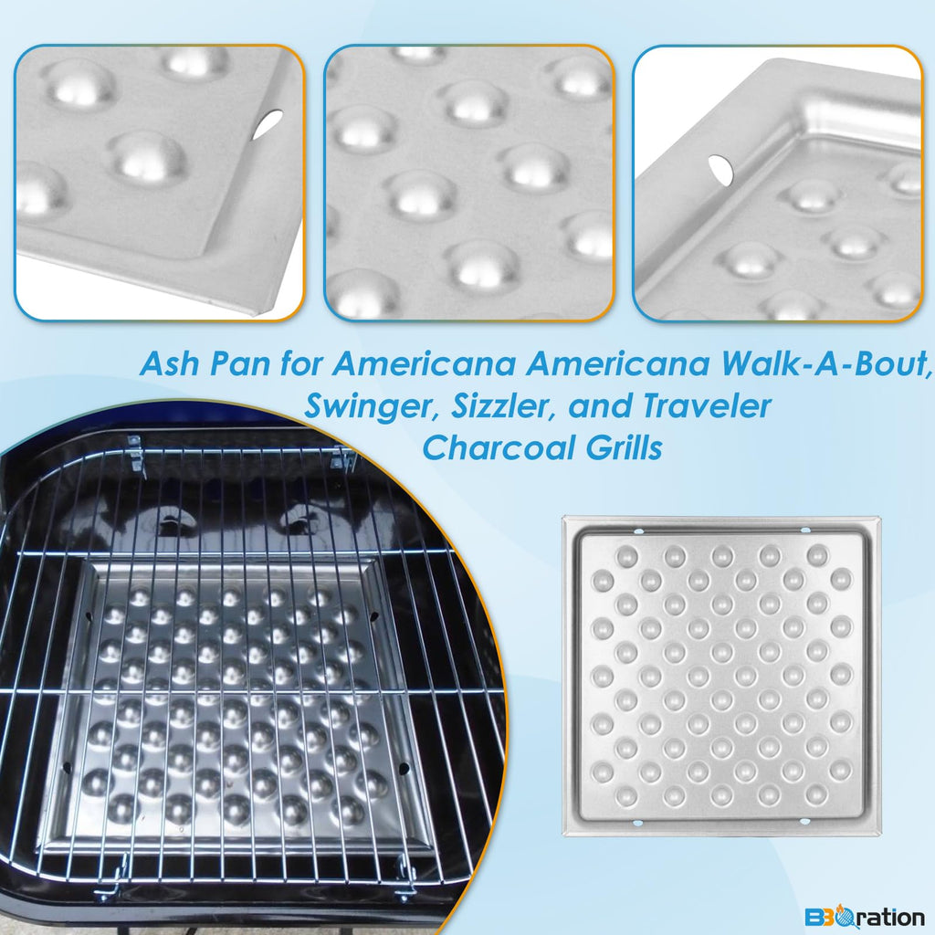Charcoal Grill Ash Pan Replacement Parts T6878
