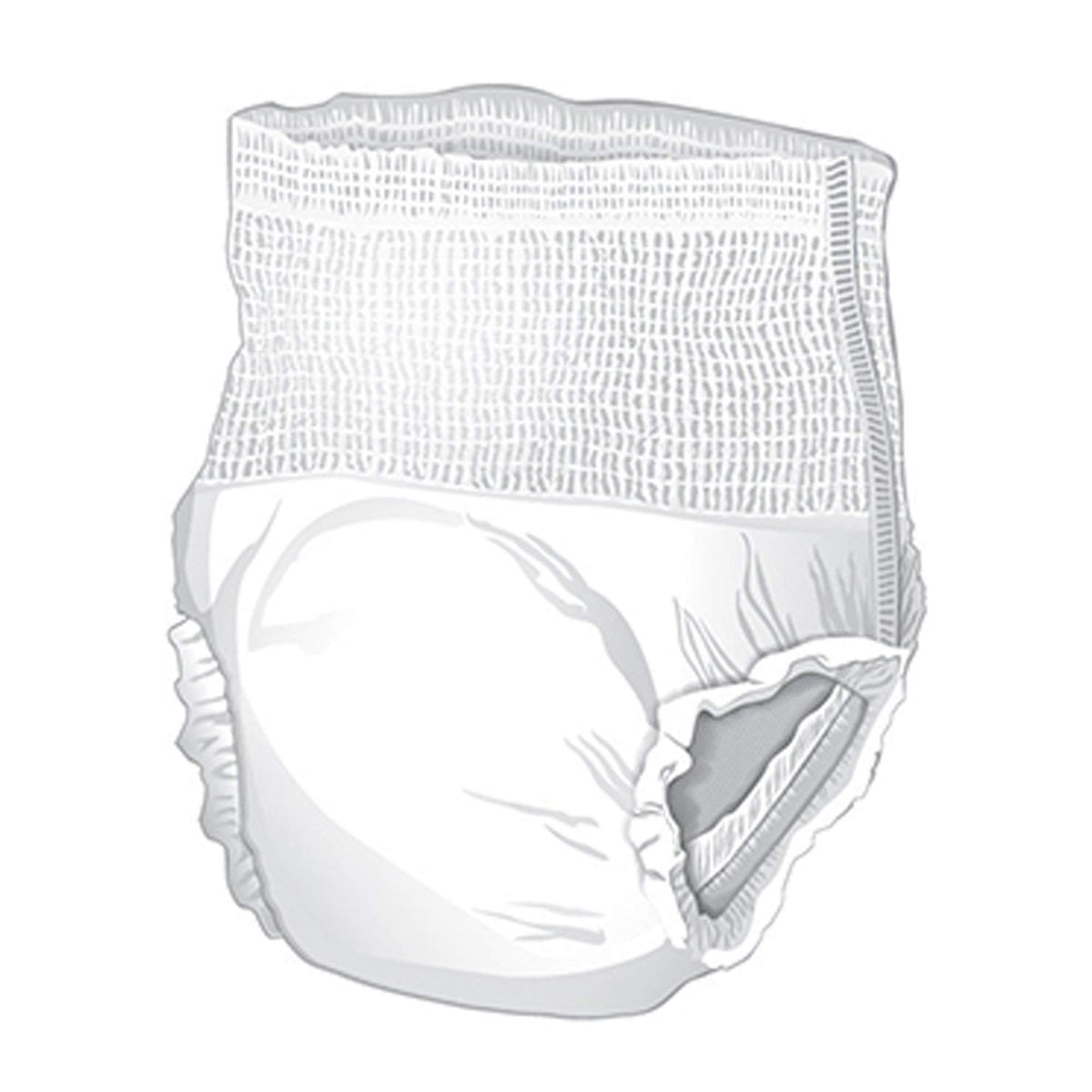 Adult Incontinence Underwear XL 12 ct D9067