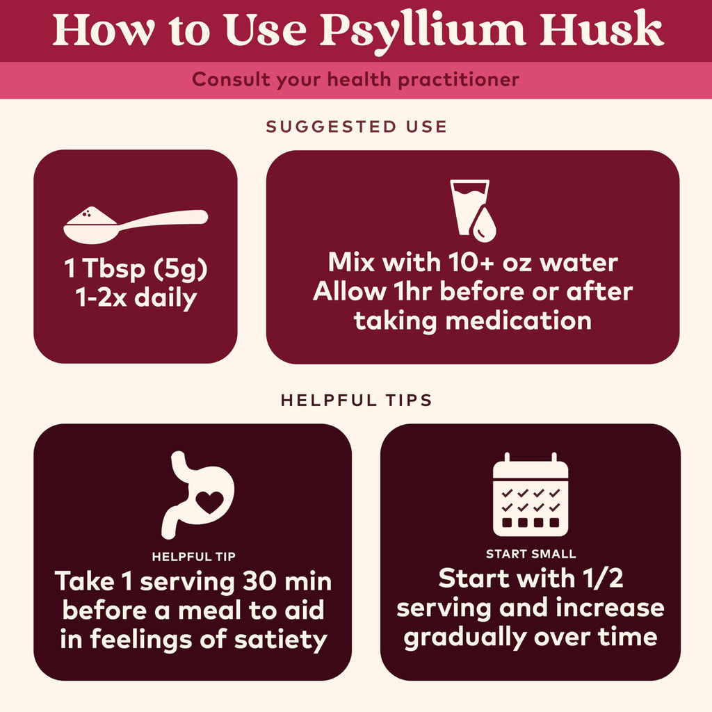 Psyllium Whole Husk Fiber Supplement 12 oz V776