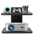 Black 2 Tier Projector Wall Mount O33540