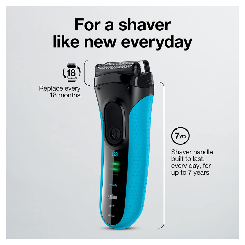 Electric Series 3 Wet & Dry Foil Shaver with Precision Trimmer E31277