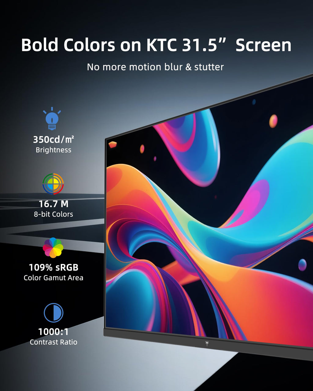 32 Inch 2K 1440P 120Hz IPS HDR Computer Monitor R888