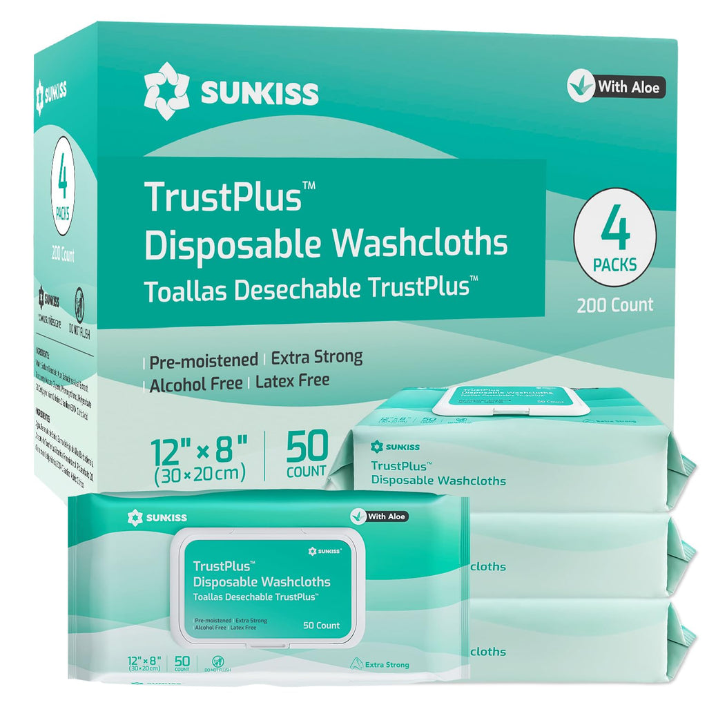 Adult Diapers Large 60 Count & Wet Wipes 200 Count Bundle O204516