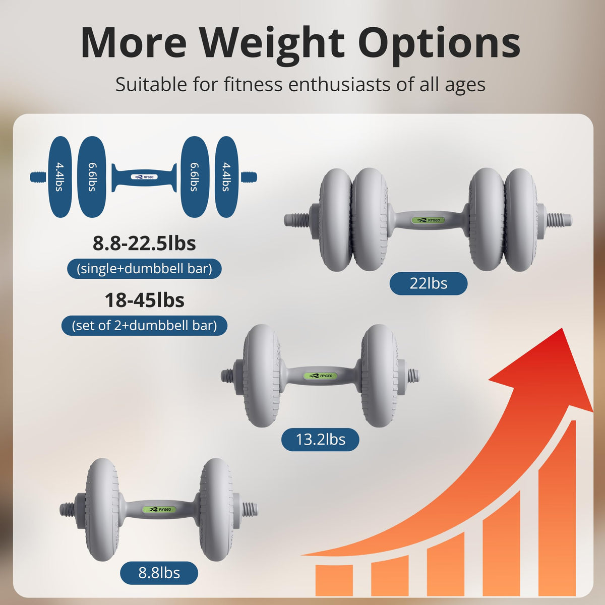 Adjustable Dumbbell Set with Connector G12537