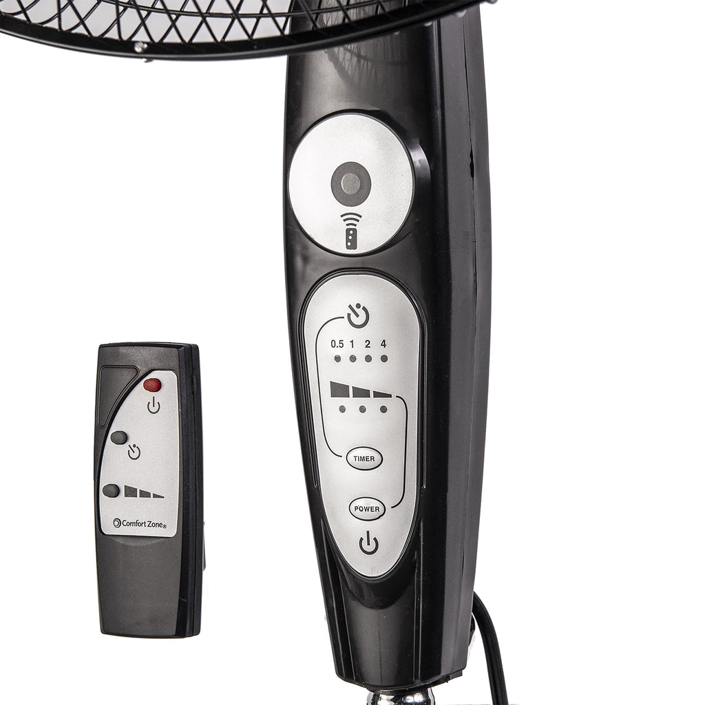 18 inch 3 Speed Oscillating Pedestal Fan with Remote Control Z986180