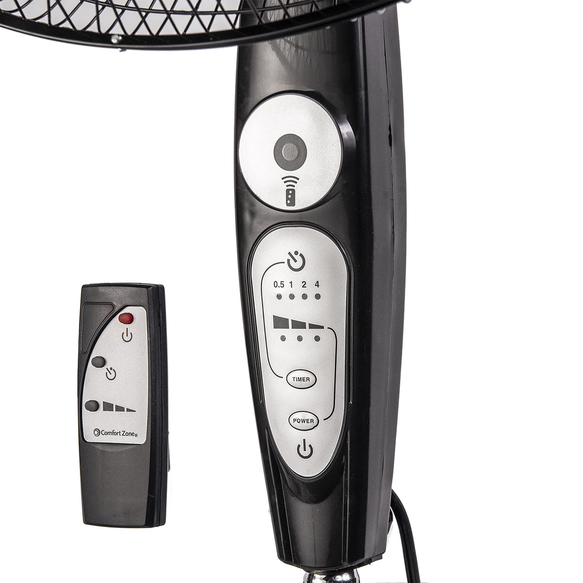 18 inch 3 Speed Oscillating Pedestal Fan with Remote Control Z986180