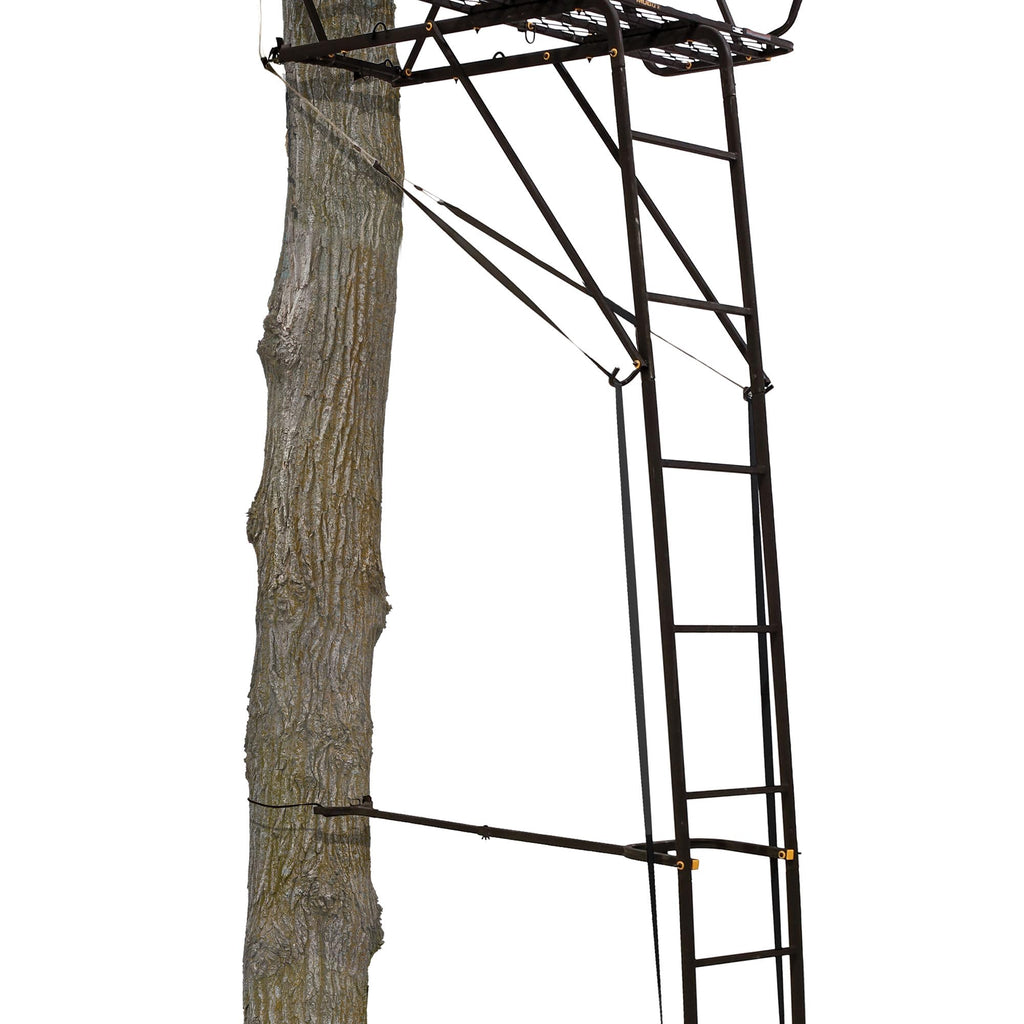 Hunting Deer Ladder Stand 20 ft with Blind Kit X54985