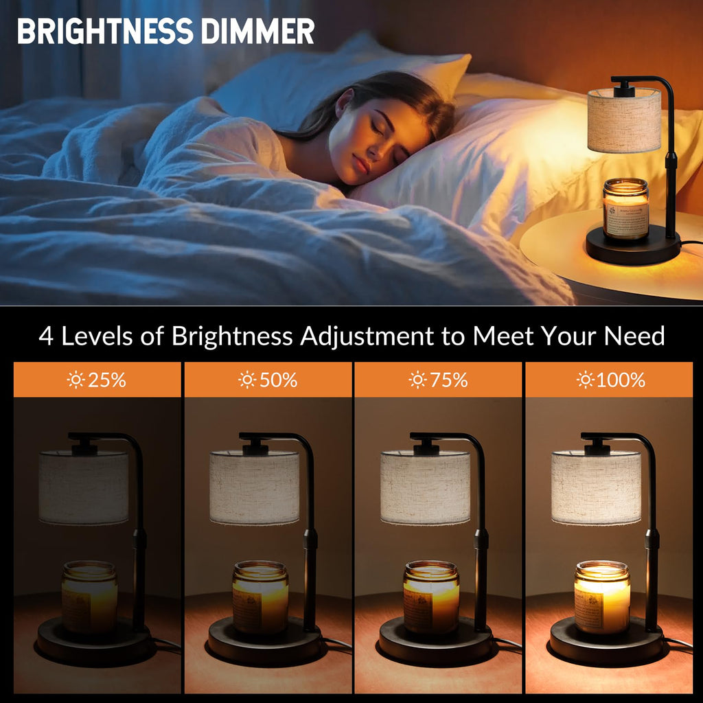 Dimmable Candle Warmer Lamp with Timer S842712